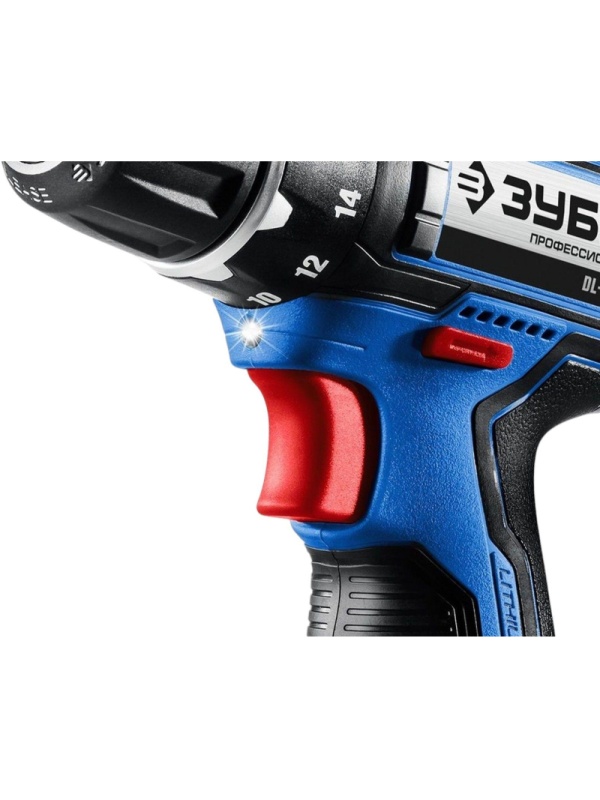Дрель-шуруповерт аккум. ЗУБР Профи 20В, 2х2.0Ач, 50Нм  (DL-201-22)