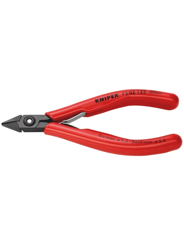 Бокорезы для электроники L-125 мм KNIPEX KN-7502125