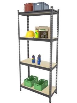 Стеллаж металлический Ульт_Everest Beamy Simple-D16-250-30/60/180-4