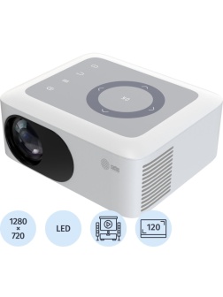 Проектор Cactus CS-PRE.08WT.WXGA LCD 1500Lm ANSI 1000:1 1xHDMI 0.5кг