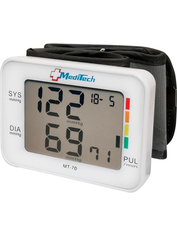 Тонометр автоматический MediTech МТ-70 на запястье