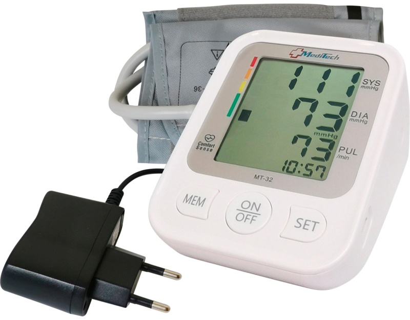 Тонометр автоматический MediTech МТ-32 с АДАПТЕРОМ