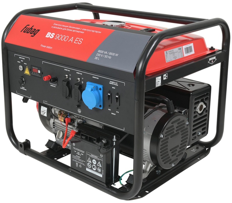 Генератор бензиновый Fubag BS 9000 A ES с электростартером (641092)