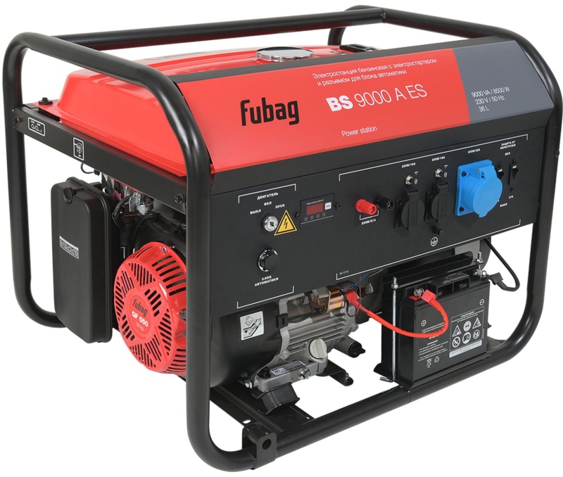 Генератор бензиновый Fubag BS 9000 A ES с электростартером (641092)