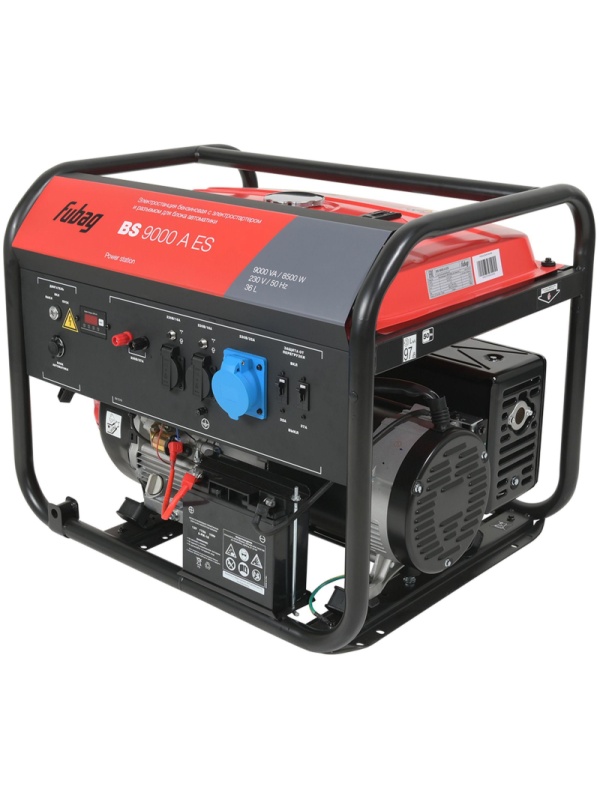 Генератор бензиновый Fubag BS 9000 A ES с электростартером (641092)