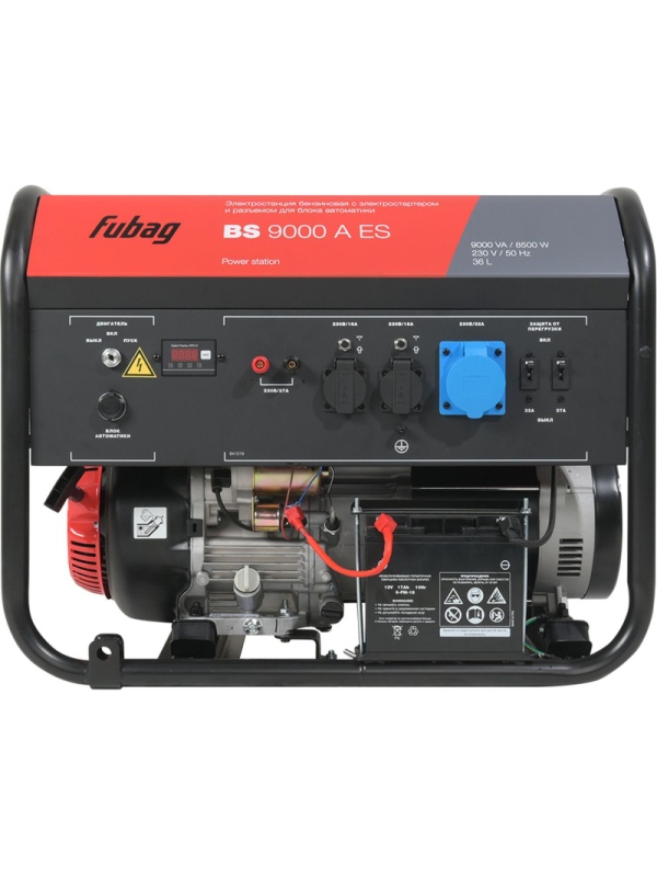 Генератор бензиновый Fubag BS 9000 A ES с электростартером (641092)