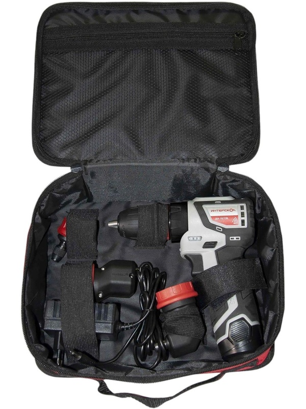 Дрель-шуруповерт акк.(сумка, 2 акк, 2Ач, 4 насадки)ДА-10/12В 36 КомбиМАКС