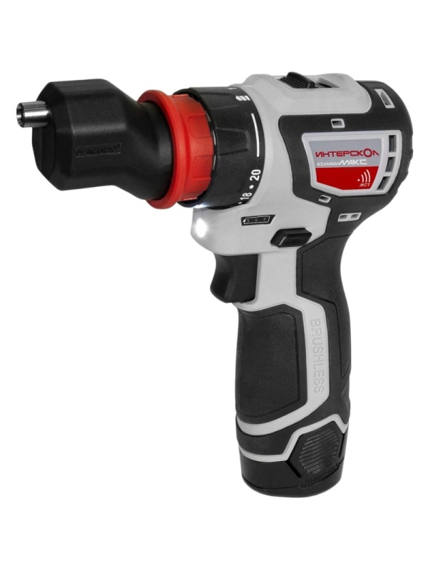 Дрель-шуруповерт акк.(сумка, 2 акк, 2Ач, 4 насадки)ДА-10/12В 36 КомбиМАКС