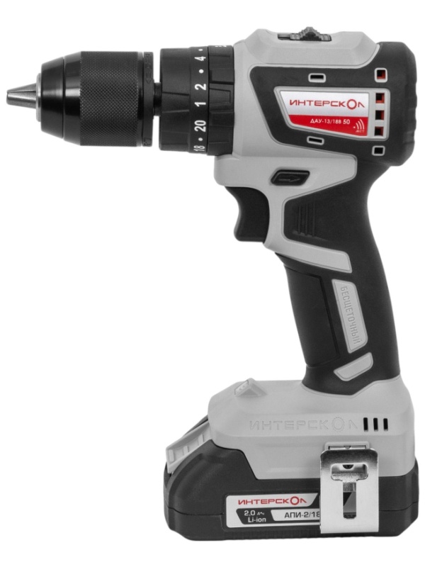 Дрель-шуруповерт акк.бесщеточная ударная ДАУ-13/18В 50(кейс,2 акк.2Ач,ЗУ)