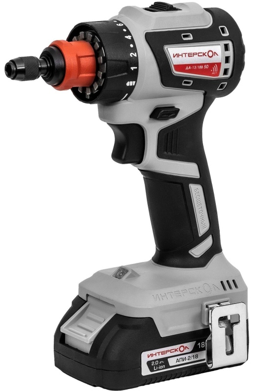 Дрель-шуруповерт акк. ДА-13/18В 50 комби  (кейс, 2 акк., 2Ач, 4 насадки)