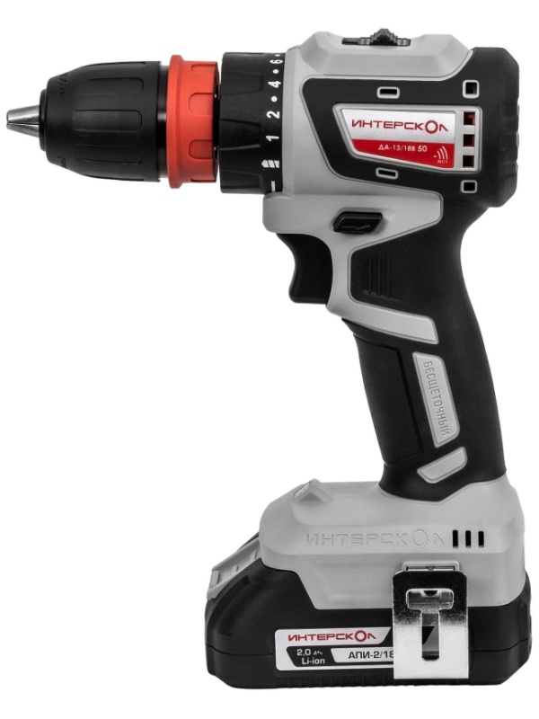 Дрель-шуруповерт акк. ДА-13/18В 50 комби  (кейс, 2 акк., 2Ач, 4 насадки)