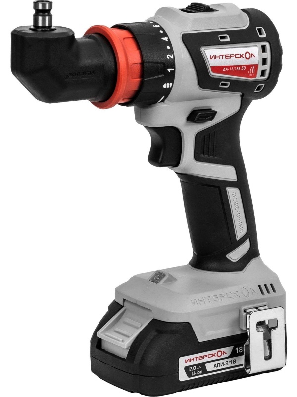 Дрель-шуруповерт акк. ДА-13/18В 50 комби  (кейс, 2 акк., 2Ач, 4 насадки)