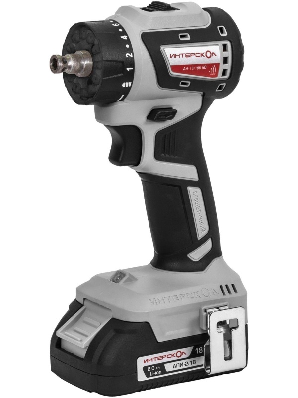 Дрель-шуруповерт акк. ДА-13/18В 50 комби  (кейс, 2 акк., 2Ач, 4 насадки)
