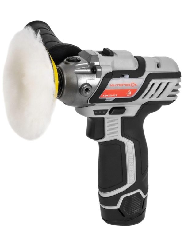 Шлифмашина полировальная акк.(кейс, 2 акк., 2,0 Ач,ЗУ,набор 7 пр)АПМ-76/12Э