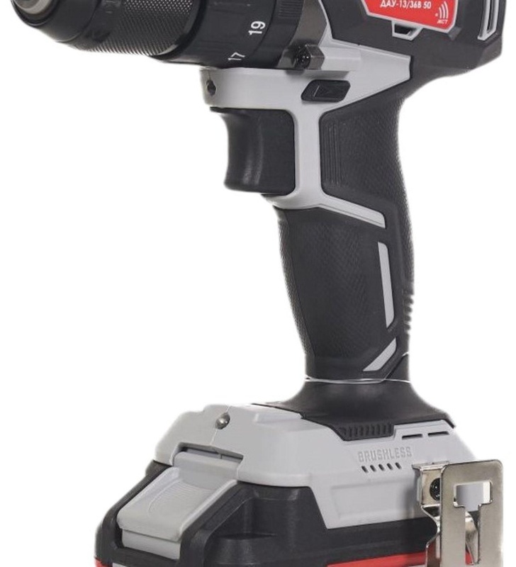 Дрель-шуруповерт бесщеточная ударн.акк.(кейс,2 акк. 2,0Ач, ЗУ)ДАУ-13/36В 50