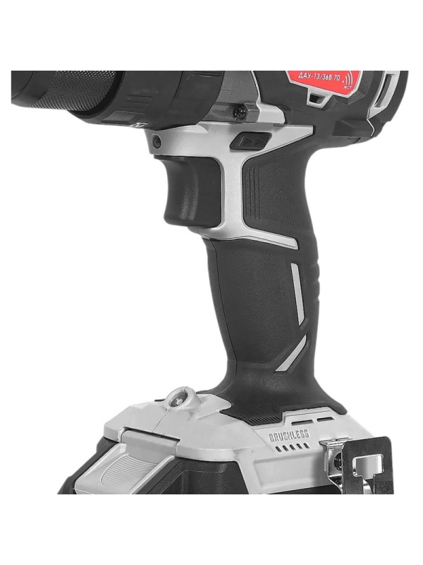 Дрель-шуруповерт ДАУ-13/36В 70 бесщеточная ударн. акк.(кейс,2 акк.2,0Ач,ЗУ)