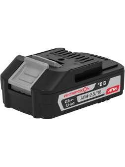 Аккумулятор  АПИ-2,5/18 2,5Ач, 18В, Li-ion