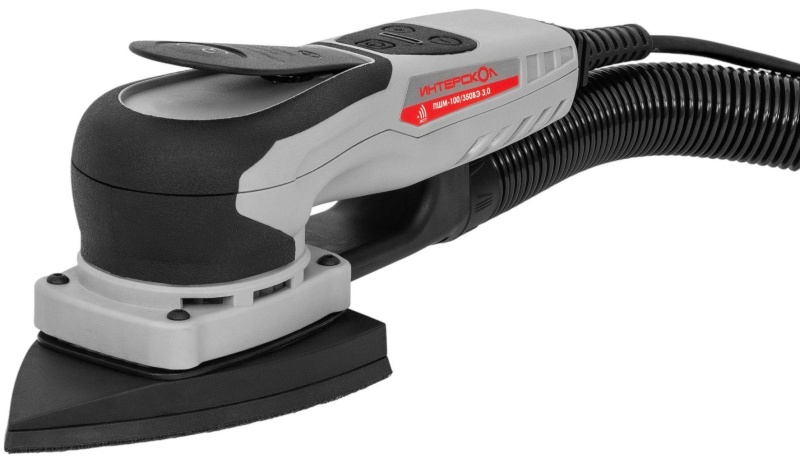 Шлифмашина вибрационная бесщеточная плоскошлифовальная ПШМ-100/350ВЭ 3,0