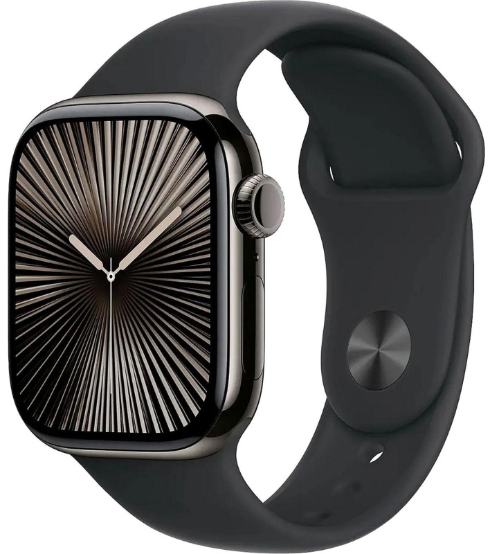 Смарт-часы Apple Watch Series 10 A2999 46мм 2.1 OLED корп.черн(MWWQ3LW/A)