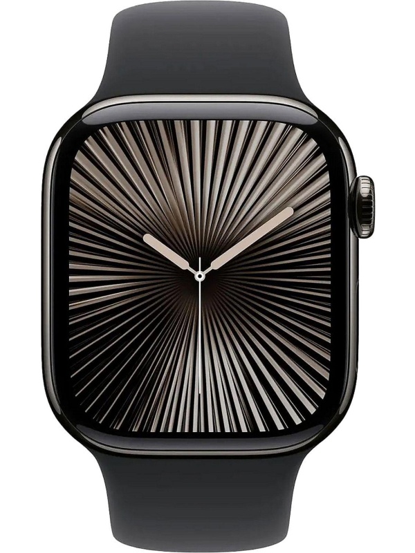 Смарт-часы Apple Watch Series 10 A2999 46мм 2.1 OLED корп.черн(MWWQ3LW/A)