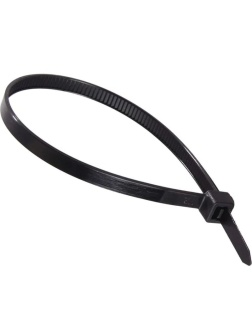 Хомут нейлоновый 4,8x200 Ч (100шт) Вихрь