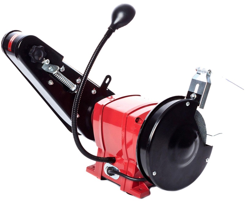 Станок заточный со шлифовальной лентой RedVerg RD-BG150-300SBL (6662756)