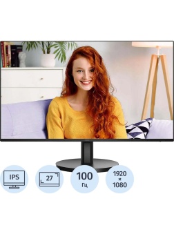 Монитор AOC (27B3CA2)27/FHD/IPS/100Hz/250cd/4ms/HDMI