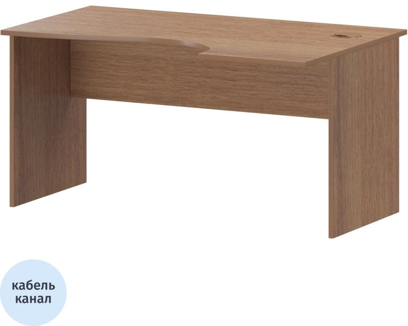 Стол эргономичный PT Арго А-200 правый орех гварнери