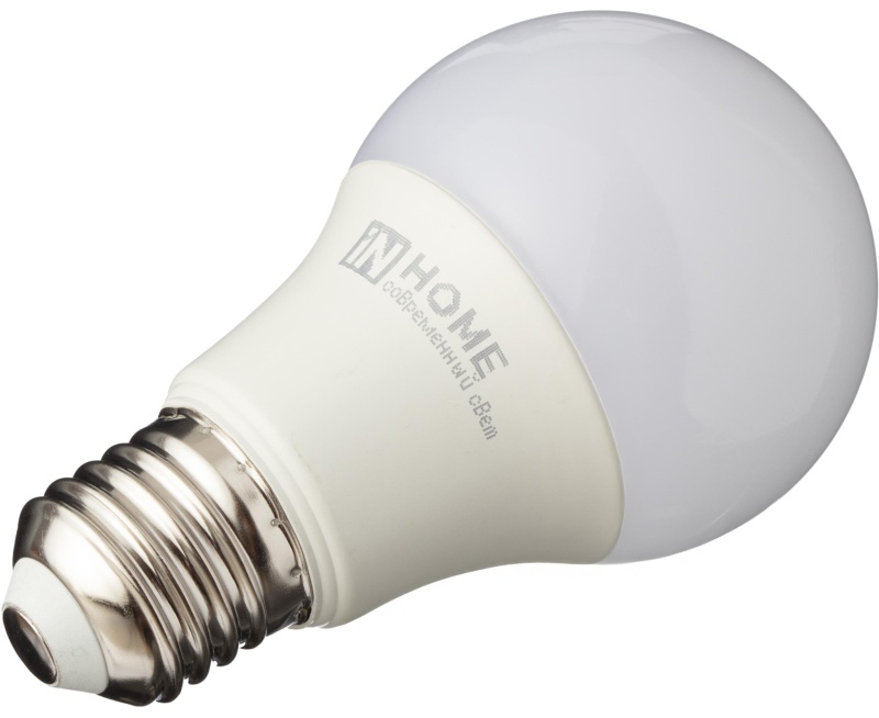 Лампа светодиодная LED-A60-VC 4PACK 10Вт 230В Е27 4000К (4шт./упак) IN HOME