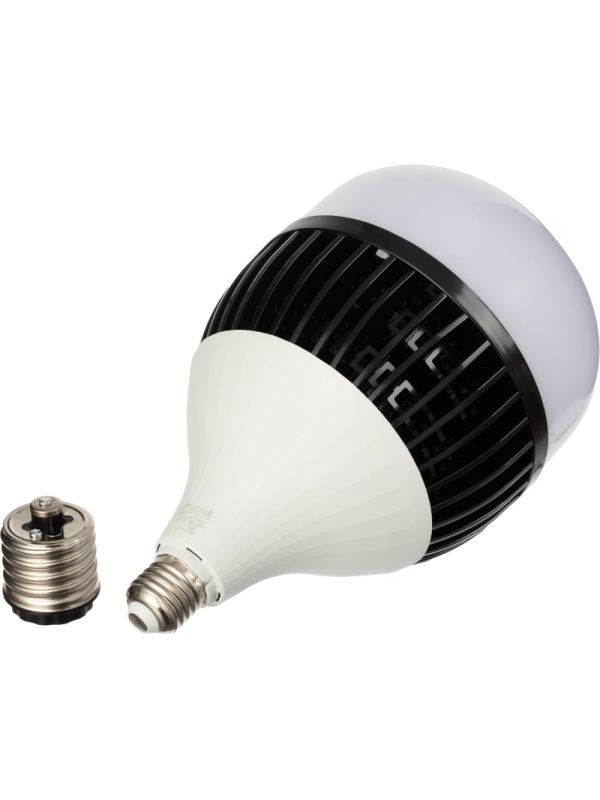 Лампа светодиодная LED-HP-PRO 150Вт 230В E27 с адаптером Е40 6500К IN HOME