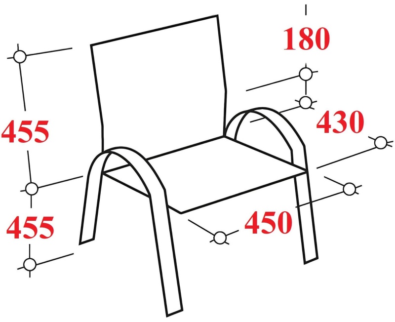 Конференц-кресло UA_EChair SAMBA Chrome к/з черный/орех (V-4 1.031)
