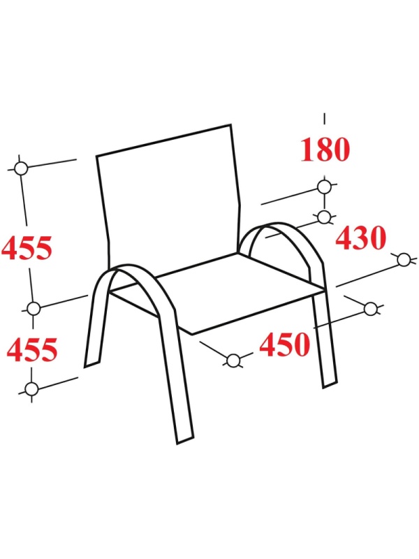 Конференц-кресло UA_EChair SAMBA Chrome к/з черный/орех (V-4 1.031)
