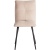Стул Комус Мебель Flip велюр , 41х55х88, бежевый/черный