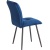 Стул Комус Мебель Flip велюр, 41х55х88, Blue (синий)