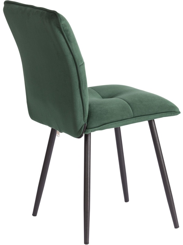 Стул Комус Мебель Flip велюр, 41х55х88, Deep Forest (изумруд)