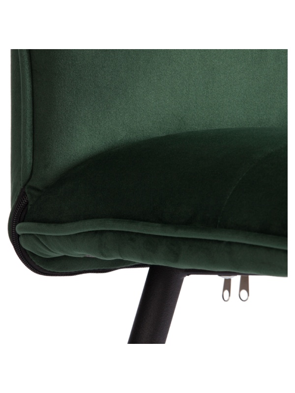Стул Комус Мебель Flip велюр, 41х55х88, Deep Forest (изумруд)