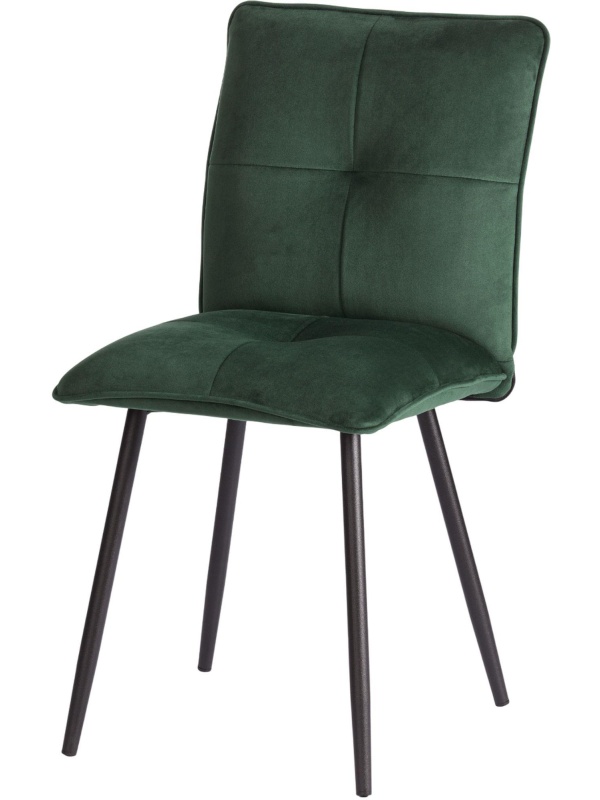 Стул Комус Мебель Flip велюр, 41х55х88, Deep Forest (изумруд)