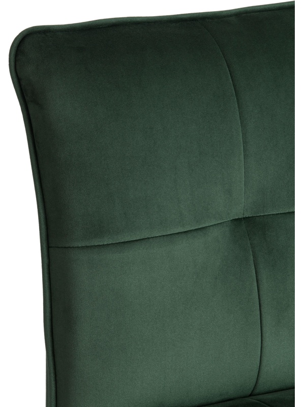 Стул Комус Мебель Flip велюр, 41х55х88, Deep Forest (изумруд)