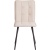 Стул Комус Мебель Flame велюр , 41х55х89, бежевый/черный