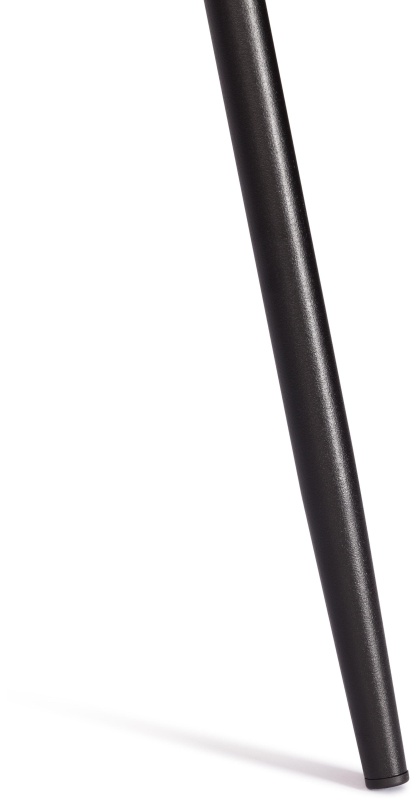 Стул Комус Мебель Flame велюр , 41х55х89, серый/черный