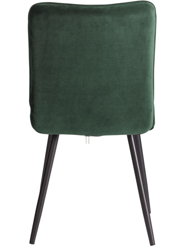 Стул Комус Мебель Flame велюр, 41х55х89, Deep Forest (изумруд)