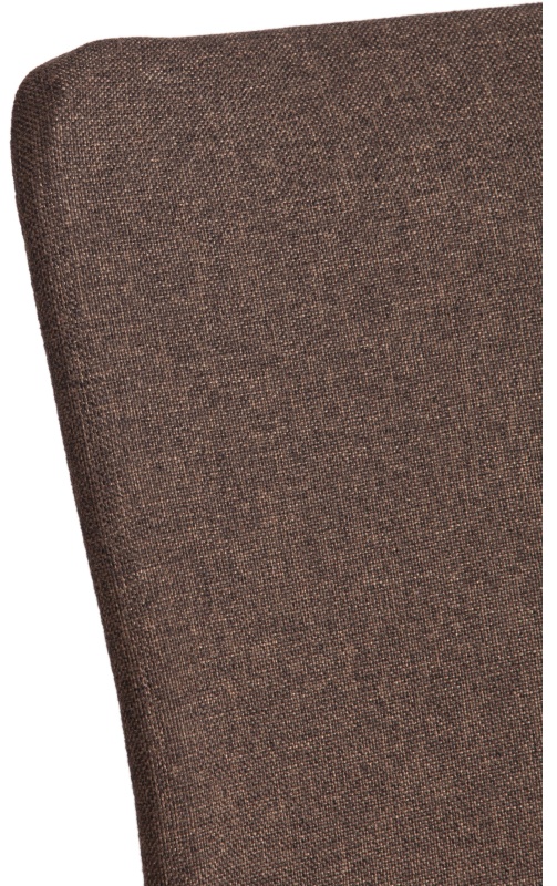 Стул Комус Мебель FABBI ткань рогожка, 45х55х93, коричневый/черный