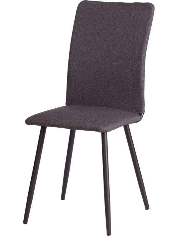 Стул Комус Мебель FABBI ткань, 45х55х93, темно-серый