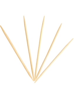 Зубочистки в инд. упаковке (бумага) бамбук BT-3 1000шт/уп
