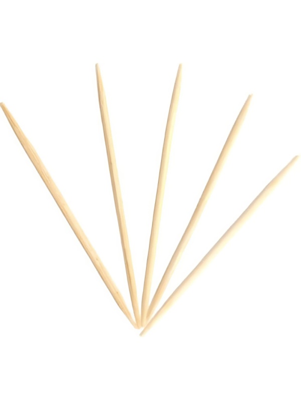 Зубочистки в инд. упаковке (бумага) бамбук BT-3 1000шт/уп