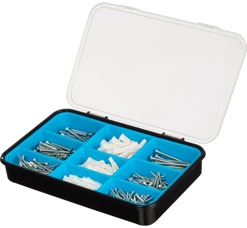 Набор винтов и дюбелей TOPFORT 260 предметов (DC-2)