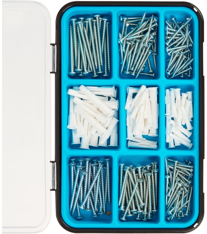 Набор винтов и дюбелей TOPFORT 260 предметов (DC-2)