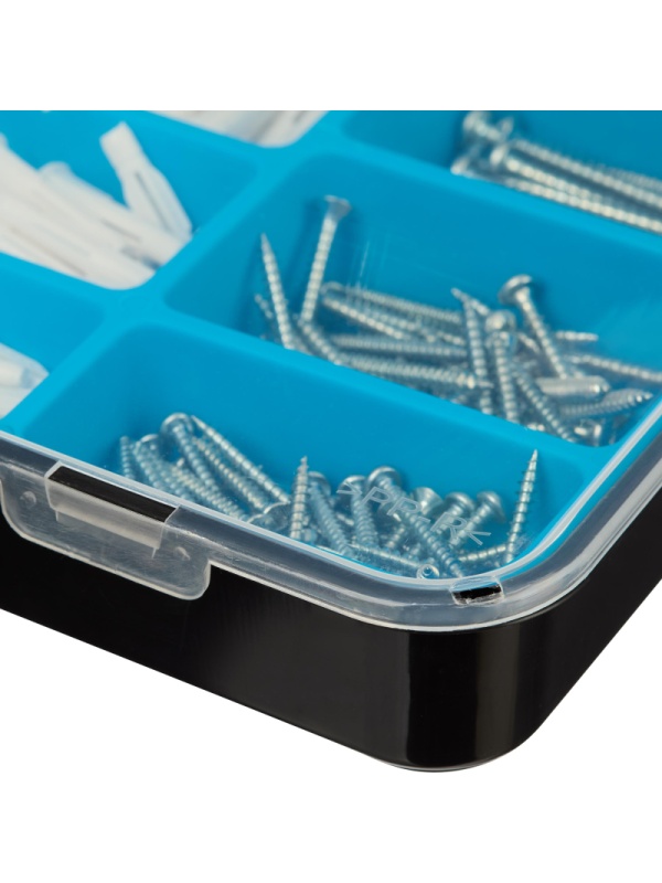 Набор винтов и дюбелей TOPFORT 260 предметов (DC-2)