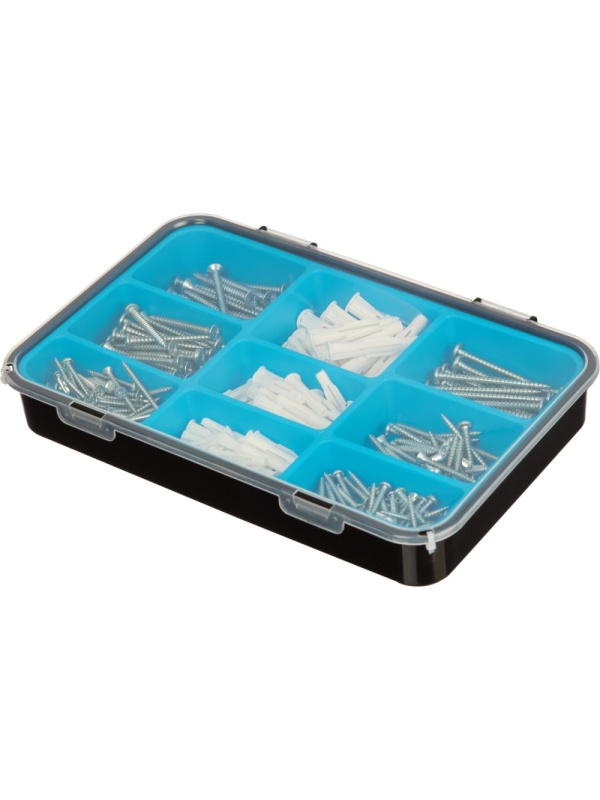 Набор винтов и дюбелей TOPFORT 260 предметов (DC-2)