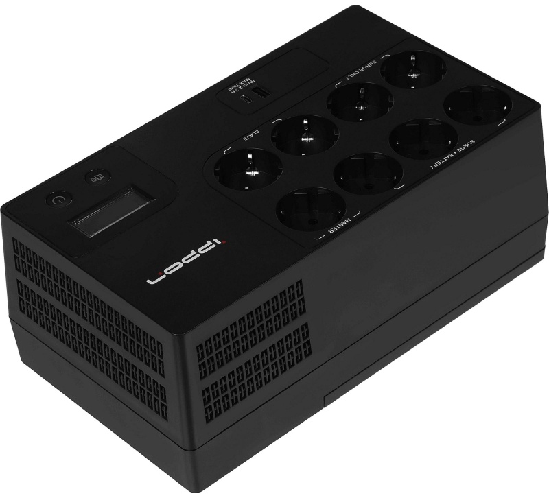 ИБП Ippon Kirpich 1050 600Вт 1050ВА черный (2003038)